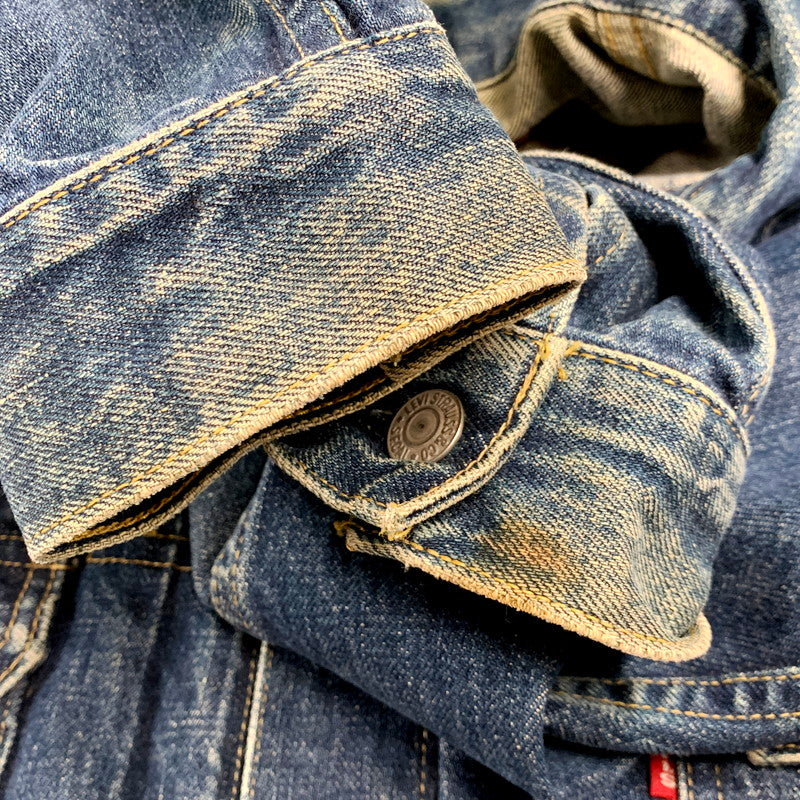 【中古品】【メンズ】 Levi's リーバイス BIG-E 2ND DENIM JACKET 71507XX デニムジャケット 刻印J02 日本製 アウター 146-250918-as-14-izu サイズ：38 カラー：インディゴ 万代Net店