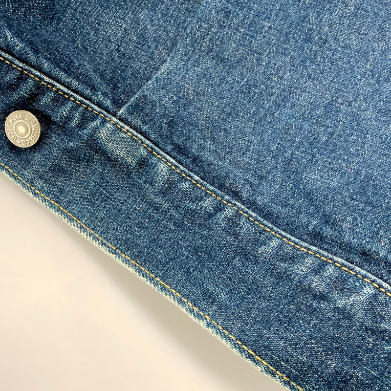 【中古品】【メンズ】 Levi's リーバイス BIG-E 2ND DENIM JACKET 71507XX デニムジャケット 刻印J02 日本製 アウター 146-250918-as-14-izu サイズ：38 カラー：インディゴ 万代Net店