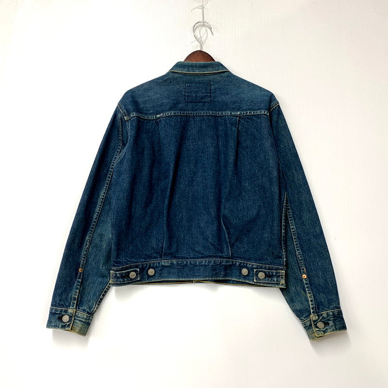 【中古品】【メンズ】 Levi's リーバイス BIG-E 2ND DENIM JACKET 71507XX デニムジャケット 刻印J02 日本製 アウター 146-250918-as-14-izu サイズ：38 カラー：インディゴ 万代Net店
