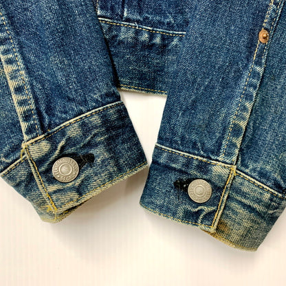 【中古品】【メンズ】 Levi's リーバイス BIG-E 2ND DENIM JACKET 71507XX デニムジャケット 刻印J02 日本製 アウター 146-250918-as-14-izu サイズ：38 カラー：インディゴ 万代Net店