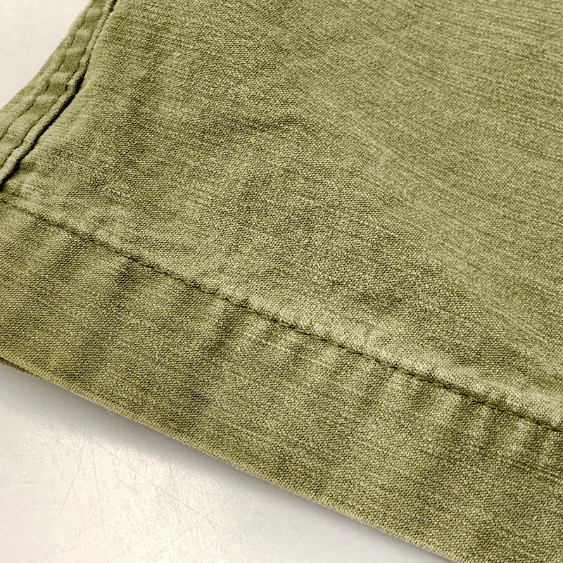 【中古品】【メンズ】 WTAPS ダブルタップス BUDS LS SHIRT 141GWDT-SHM03 ロングスリーブ シャツ 長袖 トップス 142-250918-as-16-izu サイズ：2 カラー：グリーン系 万代Net店