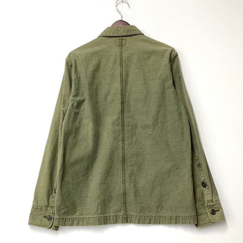 【中古品】【メンズ】 WTAPS ダブルタップス BUDS LS SHIRT 141GWDT-SHM03 ロングスリーブ シャツ 長袖 トップス 142-250918-as-16-izu サイズ：2 カラー：グリーン系 万代Net店