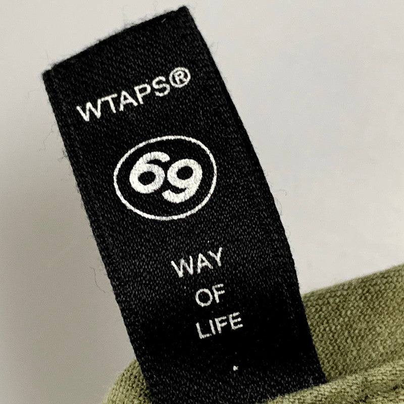 【中古品】【メンズ】 WTAPS ダブルタップス BUDS LS SHIRT 141GWDT-SHM03 ロングスリーブ シャツ 長袖 トップス 142-250918-as-16-izu サイズ：2 カラー：グリーン系 万代Net店