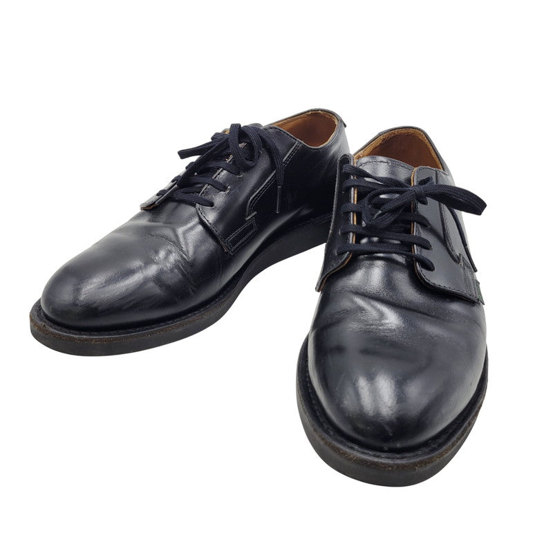 【中古品】【メンズ】 RED WING レッドウィング POSTMAN OXFORD 101 ポストマン オックスフォード USA製 刺繍羽タグ シューズ 靴 164-250917-as-04-izu サイズ：25.5cm カラー：ブラック 万代Net店