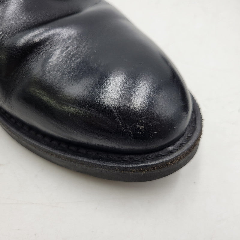 【中古品】【メンズ】 RED WING レッドウィング POSTMAN OXFORD 101 ポストマン オックスフォード USA製 刺繍羽タグ シューズ 靴 164-250917-as-04-izu サイズ：25.5cm カラー：ブラック 万代Net店