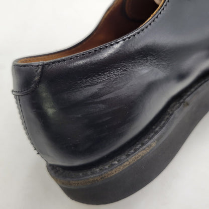 【中古品】【メンズ】 RED WING レッドウィング POSTMAN OXFORD 101 ポストマン オックスフォード USA製 刺繍羽タグ シューズ 靴 164-250917-as-04-izu サイズ：25.5cm カラー：ブラック 万代Net店