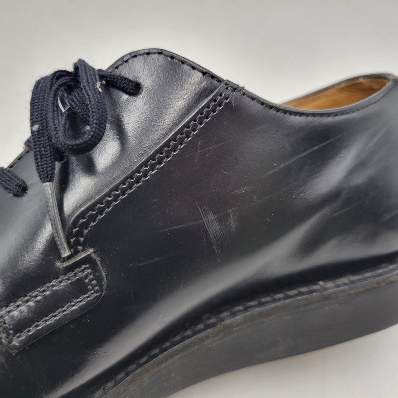 【中古品】【メンズ】 RED WING レッドウィング POSTMAN OXFORD 101 ポストマン オックスフォード USA製 刺繍羽タグ シューズ 靴 164-250917-as-04-izu サイズ：25.5cm カラー：ブラック 万代Net店