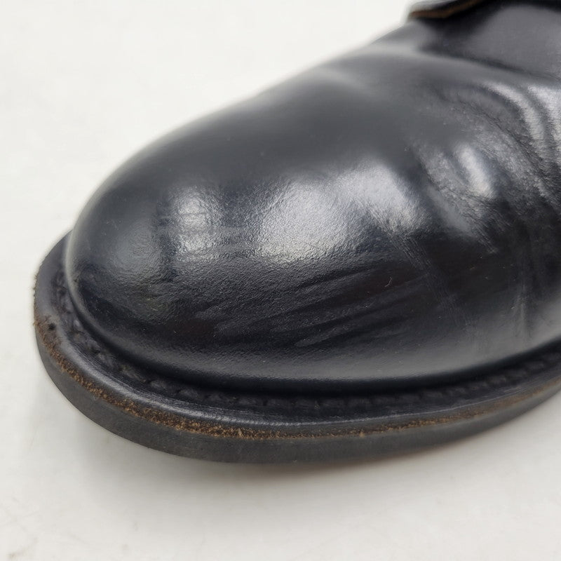 【中古品】【メンズ】 RED WING レッドウィング POSTMAN OXFORD 101 ポストマン オックスフォード USA製 刺繍羽タグ シューズ 靴 164-250917-as-04-izu サイズ：25.5cm カラー：ブラック 万代Net店