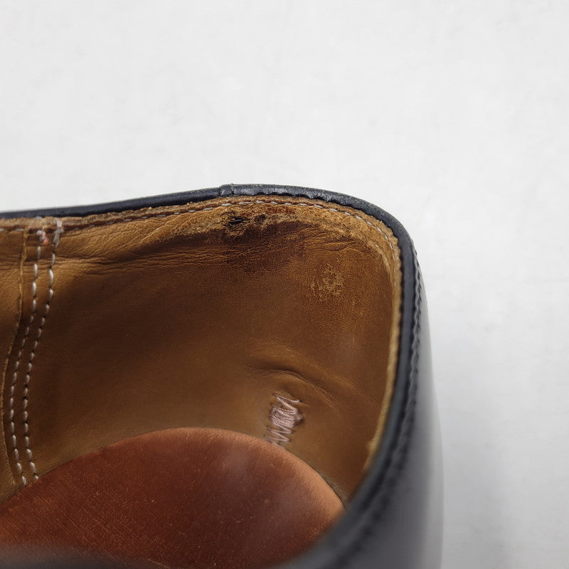 【中古品】【メンズ】 RED WING レッドウィング POSTMAN OXFORD 101 ポストマン オックスフォード USA製 刺繍羽タグ シューズ 靴 164-250917-as-04-izu サイズ：25.5cm カラー：ブラック 万代Net店