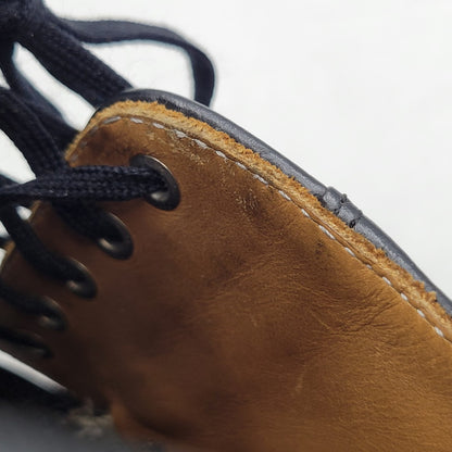 【中古品】【メンズ】 RED WING レッドウィング POSTMAN OXFORD 101 ポストマン オックスフォード USA製 刺繍羽タグ シューズ 靴 164-250917-as-04-izu サイズ：25.5cm カラー：ブラック 万代Net店