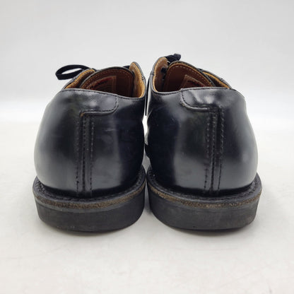 【中古品】【メンズ】 RED WING レッドウィング POSTMAN OXFORD 101 ポストマン オックスフォード USA製 刺繍羽タグ シューズ 靴 164-250917-as-04-izu サイズ：25.5cm カラー：ブラック 万代Net店