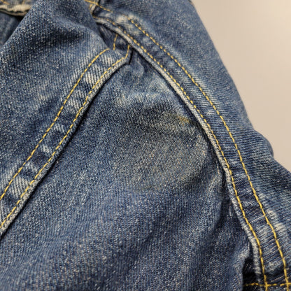 【現状渡し品】【メンズ】 Lee リー PATD-153438 101-J 刻印21 USA製 胸ポケ内ユニオンチケット付き 70-80S DENIM JACKET 70-80年代 デニム ジャケット トップス アウター 146-250917-cs-14-izu サイズ：不明 カラー：インディゴ 万代Net店