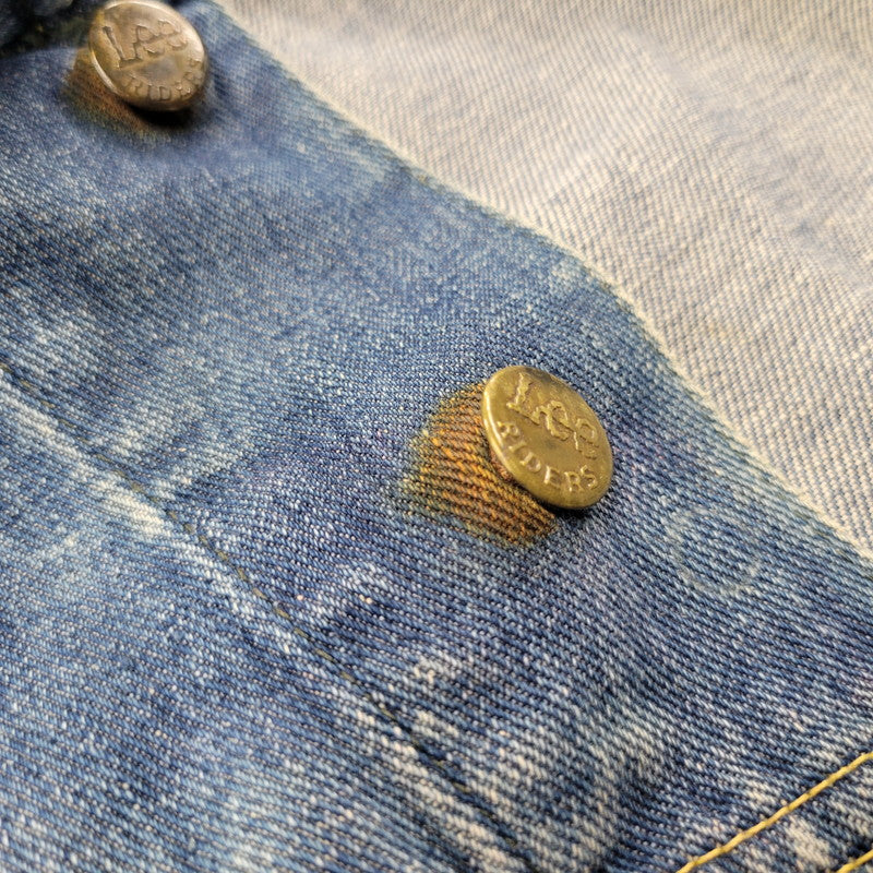 【現状渡し品】【メンズ】 Lee リー PATD-153438 101-J 刻印21 USA製 胸ポケ内ユニオンチケット付き 70-80S DENIM JACKET 70-80年代 デニム ジャケット トップス アウター 146-250917-cs-14-izu サイズ：不明 カラー：インディゴ 万代Net店