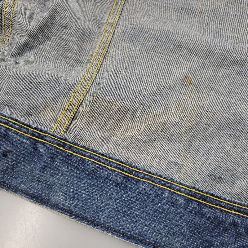 【現状渡し品】【メンズ】 Lee リー PATD-153438 101-J 刻印21 USA製 胸ポケ内ユニオンチケット付き 70-80S DENIM JACKET 70-80年代 デニム ジャケット トップス アウター 146-250917-cs-14-izu サイズ：不明 カラー：インディゴ 万代Net店