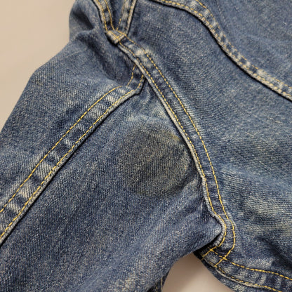 【現状渡し品】【メンズ】 Lee リー PATD-153438 101-J 刻印21 USA製 胸ポケ内ユニオンチケット付き 70-80S DENIM JACKET 70-80年代 デニム ジャケット トップス アウター 146-250917-cs-14-izu サイズ：不明 カラー：インディゴ 万代Net店