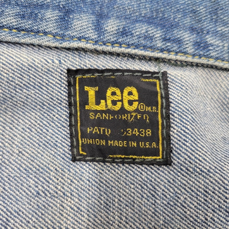 【現状渡し品】【メンズ】 Lee リー PATD-153438 101-J 刻印21 USA製 胸ポケ内ユニオンチケット付き 70-80S DENIM JACKET 70-80年代 デニム ジャケット トップス アウター 146-250917-cs-14-izu サイズ：不明 カラー：インディゴ 万代Net店