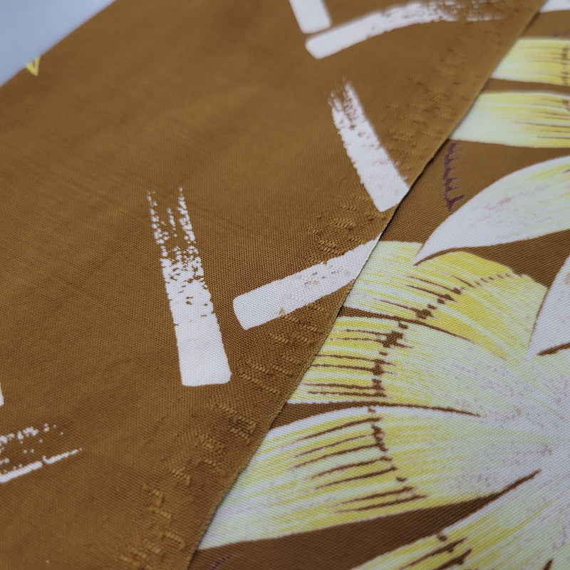 【中古品】【メンズ】 SUN SURF サンサーフ FIRELAND アイルランド M22175 OPEN COLLR RAYON ALOHA LS SHIRT オープンカラー レーヨン アロハ ロングスリーブ シャツ トップス 長袖 145-250917-cs-13-izu サイズ：L カラー：ブラウン系 万代Net店