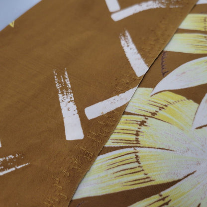 【中古品】【メンズ】 SUN SURF サンサーフ FIRELAND アイルランド M22175 OPEN COLLR RAYON ALOHA LS SHIRT オープンカラー レーヨン アロハ ロングスリーブ シャツ トップス 長袖 145-250917-cs-13-izu サイズ：L カラー：ブラウン系 万代Net店