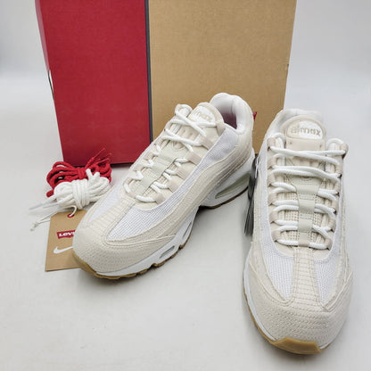 【中古美品】【メンズ】 NIKE ナイキ × LEVI’S リーバイス AIR MAX 95 OG HM4743-100 エアマックス 95 OG スニーカー シューズ 靴 160-250917-as-01-izu サイズ：29cm カラー：LT OREWOOD BRN/WHITE-GYM RED 万代Net店