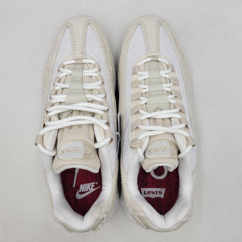 【中古美品】【メンズ】 NIKE ナイキ × LEVI’S リーバイス AIR MAX 95 OG HM4743-100 エアマックス 95 OG スニーカー シューズ 靴 160-250917-as-01-izu サイズ：29cm カラー：LT OREWOOD BRN/WHITE-GYM RED 万代Net店