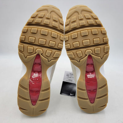 【中古美品】【メンズ】 NIKE ナイキ × LEVI’S リーバイス AIR MAX 95 OG HM4743-100 エアマックス 95 OG スニーカー シューズ 靴 160-250917-as-01-izu サイズ：29cm カラー：LT OREWOOD BRN/WHITE-GYM RED 万代Net店