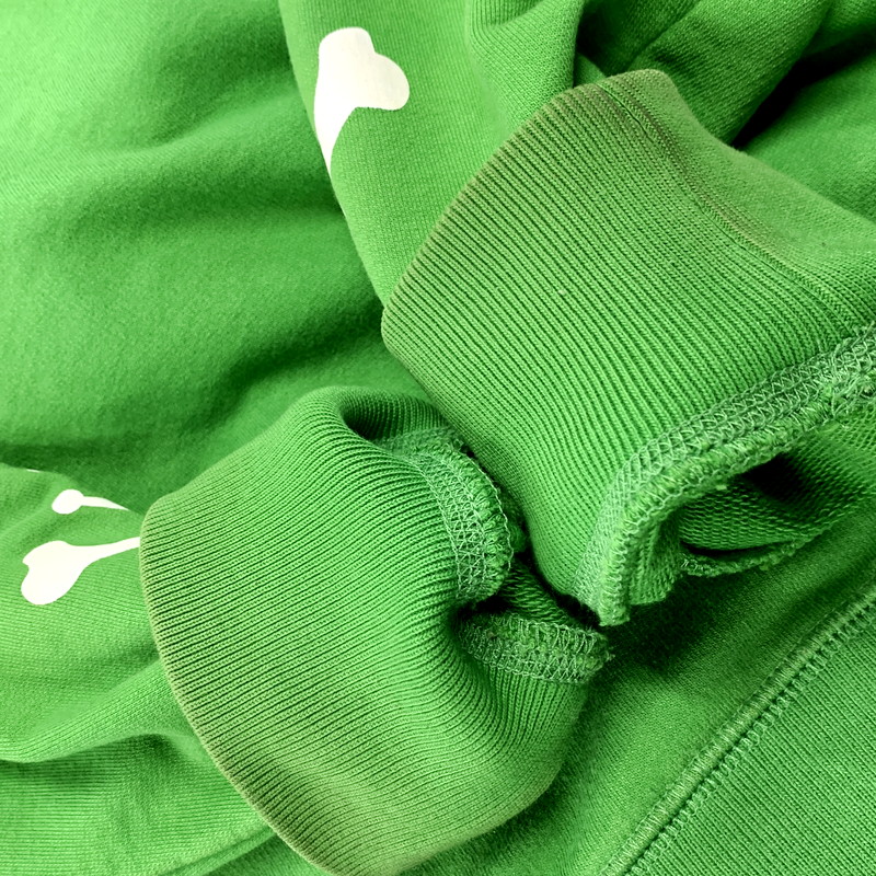 【現状渡し品】【メンズ】 STUSSY AUTHENTIC ステューシー オーセンティック SLEEVE SKULL ZIP UP HOODED SWEATSHIRT ジップアップ フーデッド スウェットシャツ パーカー 長袖 トップス 142-250918-as-18-izu サイズ：L カラー：グリーン 万代Net店