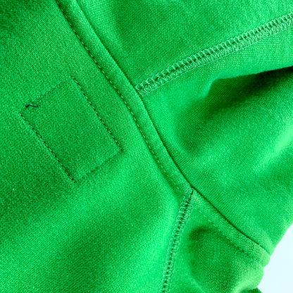 【現状渡し品】【メンズ】 STUSSY AUTHENTIC ステューシー オーセンティック SLEEVE SKULL ZIP UP HOODED SWEATSHIRT ジップアップ フーデッド スウェットシャツ パーカー 長袖 トップス 142-250918-as-18-izu サイズ：L カラー：グリーン 万代Net店