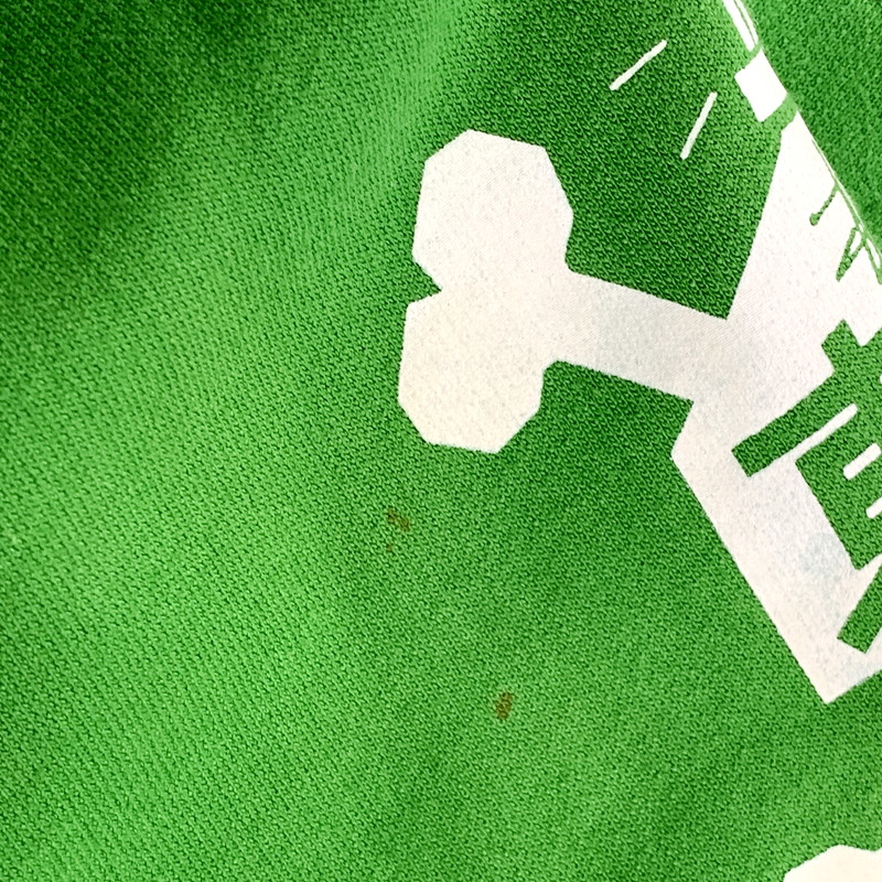 【現状渡し品】【メンズ】 STUSSY AUTHENTIC ステューシー オーセンティック SLEEVE SKULL ZIP UP HOODED SWEATSHIRT ジップアップ フーデッド スウェットシャツ パーカー 長袖 トップス 142-250918-as-18-izu サイズ：L カラー：グリーン 万代Net店