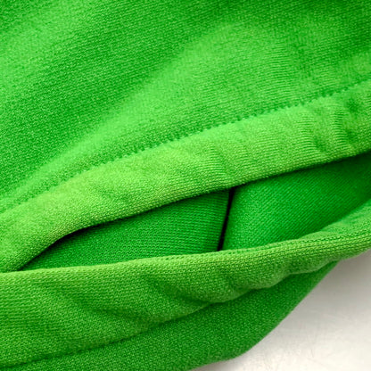 【現状渡し品】【メンズ】 STUSSY AUTHENTIC ステューシー オーセンティック SLEEVE SKULL ZIP UP HOODED SWEATSHIRT ジップアップ フーデッド スウェットシャツ パーカー 長袖 トップス 142-250918-as-18-izu サイズ：L カラー：グリーン 万代Net店