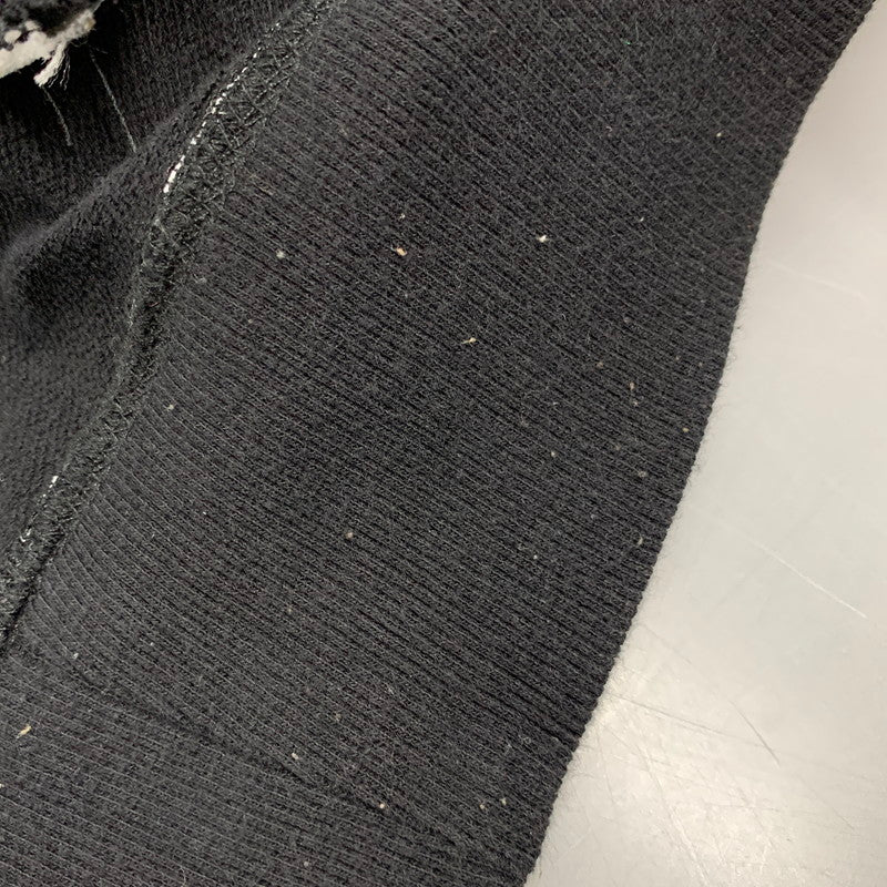 【中古品】【メンズ】 STUSSY AUTHENTIC ステューシー オーセンティック ZIP UP HOODED SWEATSHIRT ジップアップ フーデッド スウェットシャツ 水玉 パーカー 長袖 トップス 142-250920-as-15-izu サイズ：S カラー：ブラック×ホワイト 万代Net店