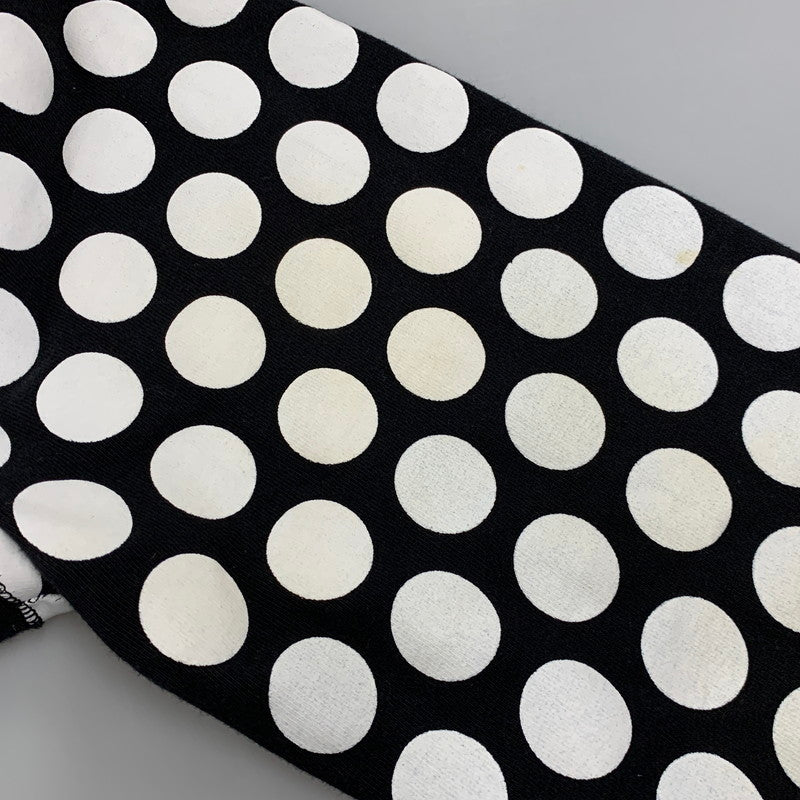 【中古品】【メンズ】 STUSSY AUTHENTIC ステューシー オーセンティック ZIP UP HOODED SWEATSHIRT ジップアップ フーデッド スウェットシャツ 水玉 パーカー 長袖 トップス 142-250920-as-15-izu サイズ：S カラー：ブラック×ホワイト 万代Net店