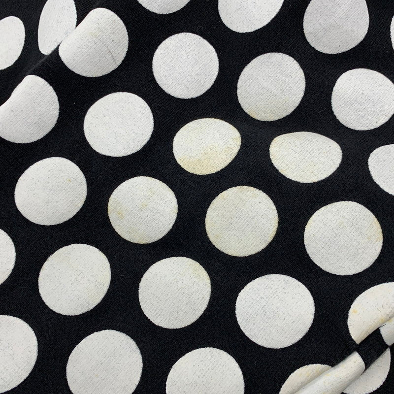 【中古品】【メンズ】 STUSSY AUTHENTIC ステューシー オーセンティック ZIP UP HOODED SWEATSHIRT ジップアップ フーデッド スウェットシャツ 水玉 パーカー 長袖 トップス 142-250920-as-15-izu サイズ：S カラー：ブラック×ホワイト 万代Net店