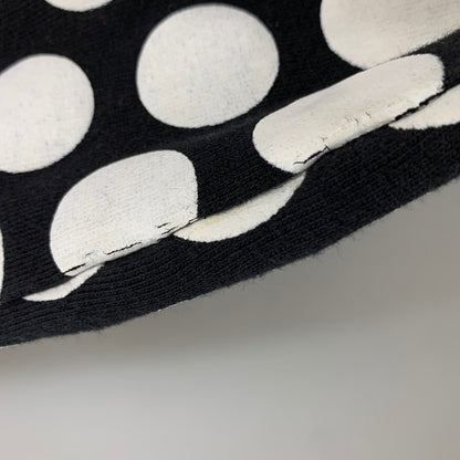 【中古品】【メンズ】 STUSSY AUTHENTIC ステューシー オーセンティック ZIP UP HOODED SWEATSHIRT ジップアップ フーデッド スウェットシャツ 水玉 パーカー 長袖 トップス 142-250920-as-15-izu サイズ：S カラー：ブラック×ホワイト 万代Net店