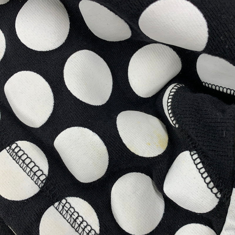 【中古品】【メンズ】 STUSSY AUTHENTIC ステューシー オーセンティック ZIP UP HOODED SWEATSHIRT ジップアップ フーデッド スウェットシャツ 水玉 パーカー 長袖 トップス 142-250920-as-15-izu サイズ：S カラー：ブラック×ホワイト 万代Net店