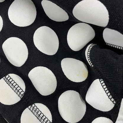 【中古品】【メンズ】 STUSSY AUTHENTIC ステューシー オーセンティック ZIP UP HOODED SWEATSHIRT ジップアップ フーデッド スウェットシャツ 水玉 パーカー 長袖 トップス 142-250920-as-15-izu サイズ：S カラー：ブラック×ホワイト 万代Net店