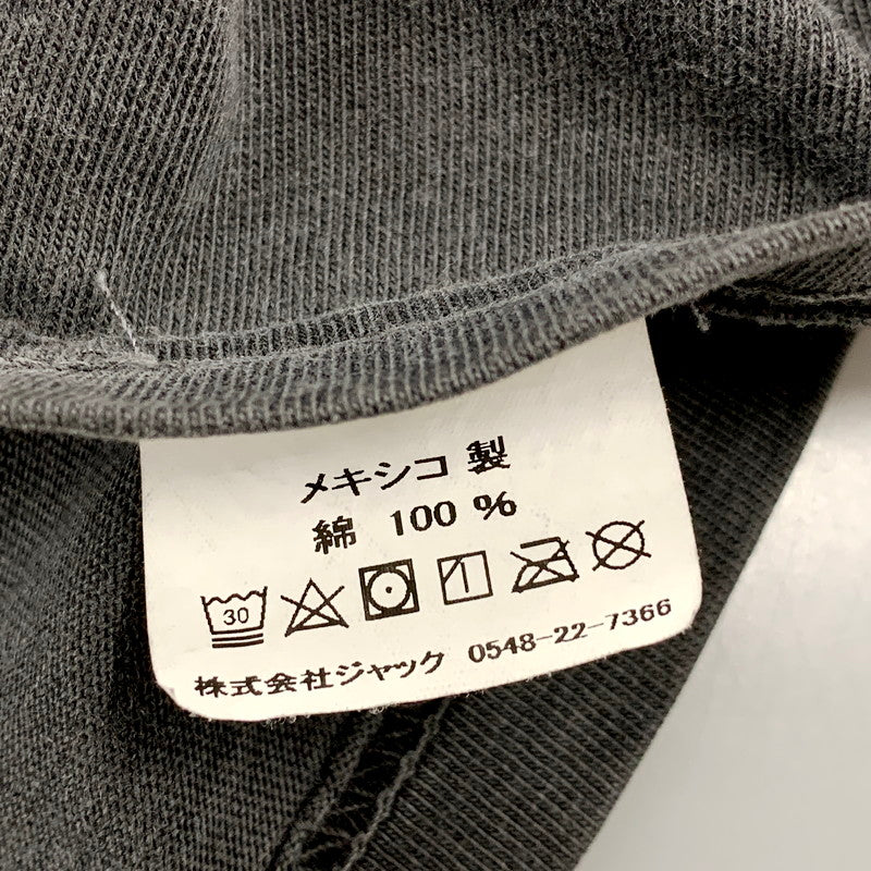 【中古品】【メンズ】 STUSSY ステューシー FU DOG PIGMENT DYED TEE ピグメント ダイ Tシャツ 半袖 トップス 142-250918-as-17-izu サイズ：L カラー：チャコール 万代Net店