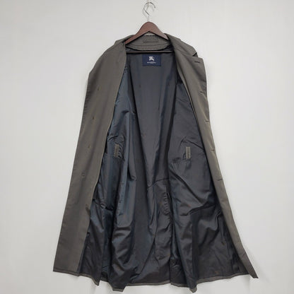 【現状渡し品】【メンズ】 BURBERRY LONDON バーバリー ロンドン BBB55-566-79 日本製 SOUTIEN COLLAR COAT ステンカラー コート アウター 141-250917-cs-16-izu サイズ：96-180-7 カラー：チャコール 万代Net店