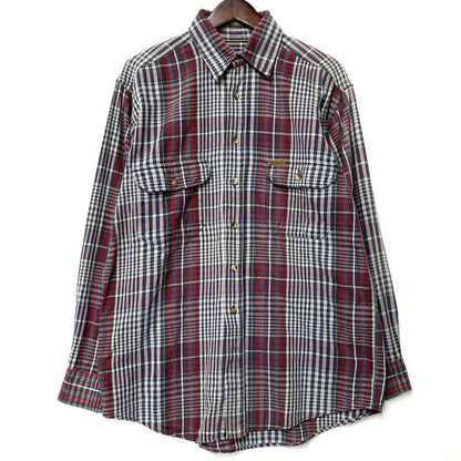 【中古品】【メンズ】 WOOLRICH ウールリッチ COTTON CHECK LS SHIRT コットン チェック ロングスリーブ シャツ 長袖 トップス 146-251031-as-17-izu サイズ：M カラー：マルチカラー 万代Net店