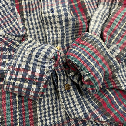 【中古品】【メンズ】 WOOLRICH ウールリッチ COTTON CHECK LS SHIRT コットン チェック ロングスリーブ シャツ 長袖 トップス 146-251031-as-17-izu サイズ：M カラー：マルチカラー 万代Net店