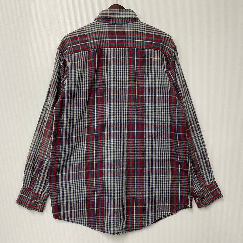 【中古品】【メンズ】 WOOLRICH ウールリッチ COTTON CHECK LS SHIRT コットン チェック ロングスリーブ シャツ 長袖 トップス 146-251031-as-17-izu サイズ：M カラー：マルチカラー 万代Net店