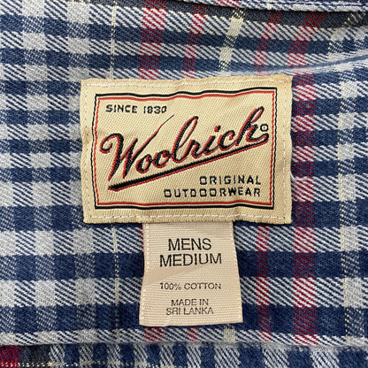 【中古品】【メンズ】 WOOLRICH ウールリッチ COTTON CHECK LS SHIRT コットン チェック ロングスリーブ シャツ 長袖 トップス 146-251031-as-17-izu サイズ：M カラー：マルチカラー 万代Net店