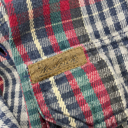 【中古品】【メンズ】 WOOLRICH ウールリッチ COTTON CHECK LS SHIRT コットン チェック ロングスリーブ シャツ 長袖 トップス 146-251031-as-17-izu サイズ：M カラー：マルチカラー 万代Net店