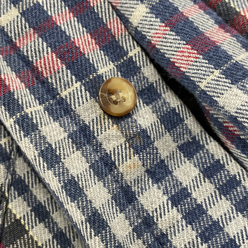 【中古品】【メンズ】 WOOLRICH ウールリッチ COTTON CHECK LS SHIRT コットン チェック ロングスリーブ シャツ 長袖 トップス 146-251031-as-17-izu サイズ：M カラー：マルチカラー 万代Net店