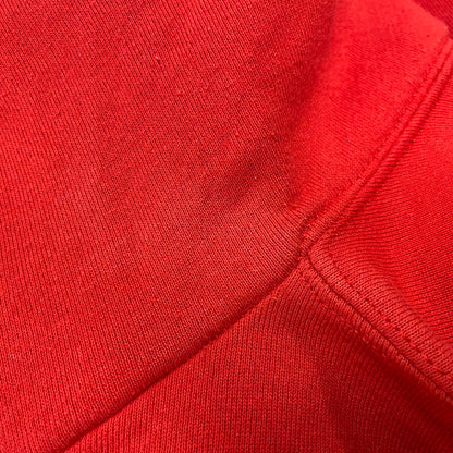 【中古品】【メンズ】 RUSSELL ATHLETIC ラッセルアスレティック 49ERS HOODED SWEATSHIRT フーデッド スウェットシャツ USA製 パーカー 長袖 トップス 146-251031-as-23-izu サイズ：M カラー：レッド 万代Net店