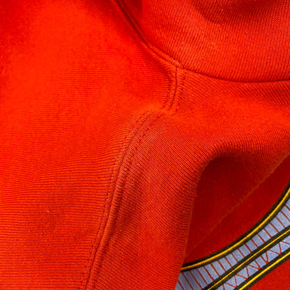 【中古品】【メンズ】 RUSSELL ATHLETIC ラッセルアスレティック 49ERS HOODED SWEATSHIRT フーデッド スウェットシャツ USA製 パーカー 長袖 トップス 146-251031-as-23-izu サイズ：M カラー：レッド 万代Net店