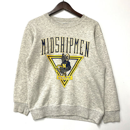【中古品】【メンズ】 GALT SAND ガルトサンド MIDSHIPMEN SWEATSHIRT スウェットシャツ USA製 トレーナー 長袖 トップス 146-251031-as-18-izu サイズ：M カラー：グレー 万代Net店
