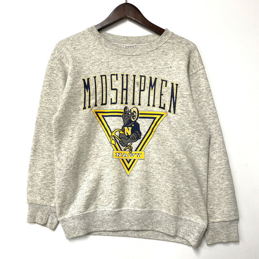 【中古品】【メンズ】 GALT SAND ガルトサンド MIDSHIPMEN SWEATSHIRT スウェットシャツ USA製 トレーナー 長袖 トップス 146-251031-as-18-izu サイズ：M カラー：グレー 万代Net店