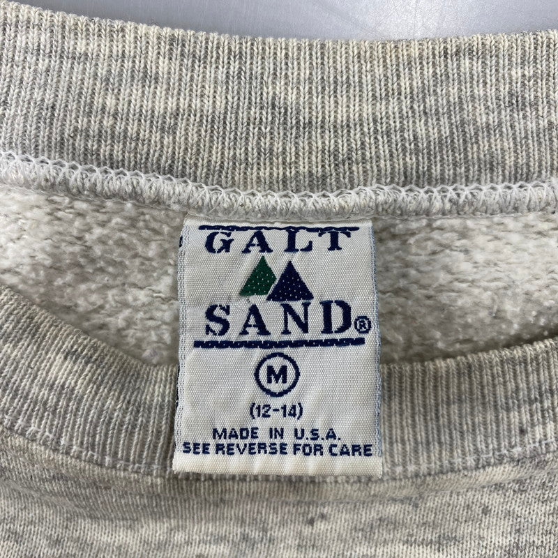 【中古品】【メンズ】 GALT SAND ガルトサンド MIDSHIPMEN SWEATSHIRT スウェットシャツ USA製 トレーナー 長袖 トップス 146-251031-as-18-izu サイズ：M カラー：グレー 万代Net店