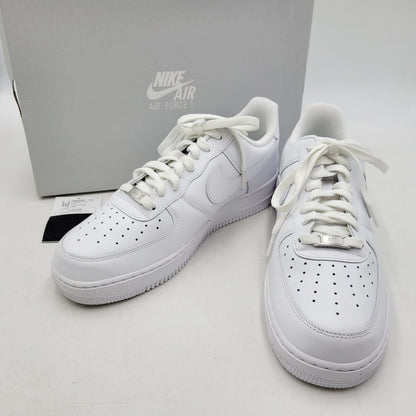 【中古美品】【メンズ】 NIKE ナイキ AIR FORCE 1 '07 CW2288-111 エア フォース 1 '07 スニーカー シューズ 靴 160-250918-as-24-izu サイズ：28.5cm カラー：WHITE/WHITE 万代Net店
