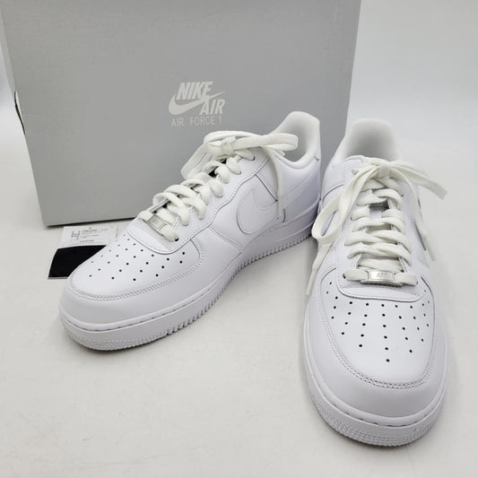 【中古美品】【メンズ】 NIKE ナイキ AIR FORCE 1 '07 CW2288-111 エア フォース 1 '07 スニーカー シューズ 靴 160-250918-as-24-izu サイズ：28.5cm カラー：WHITE/WHITE 万代Net店